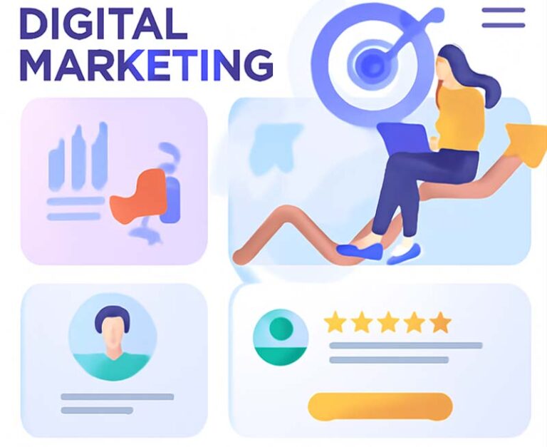 digital marketing landing page